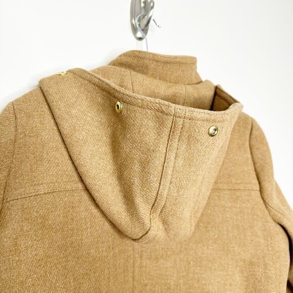 J Crew Nello Gori Stadium Cloth Wool Chateau Parka Brown 18 - Picture 5 of 9